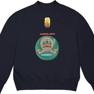 Kanye West Jesus Is King Jamaica Seal Crewneck
